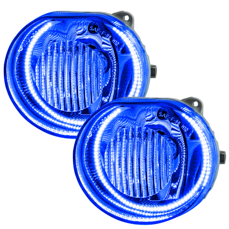 Jeep Liberty Fog Light Halo Kit - ORACLE Lighting - Blue - `02-`04
